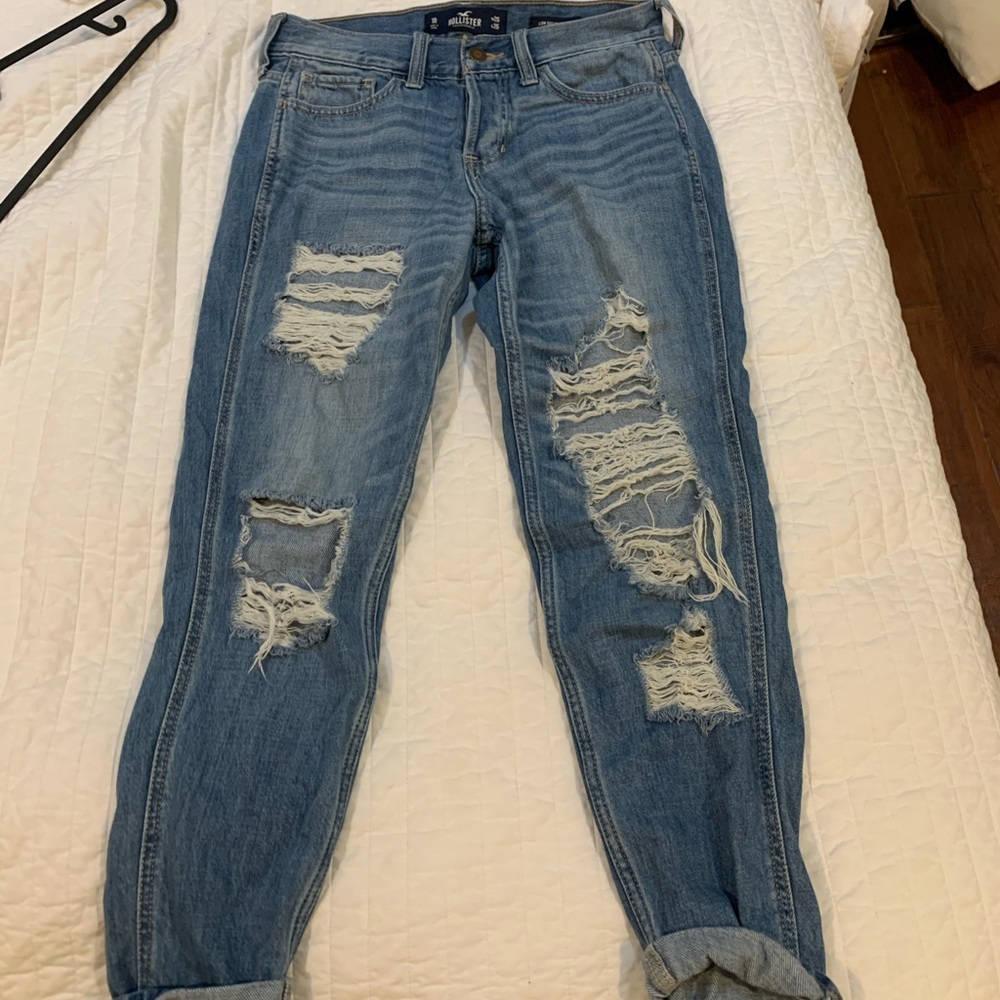 Ripped hollister jeans
